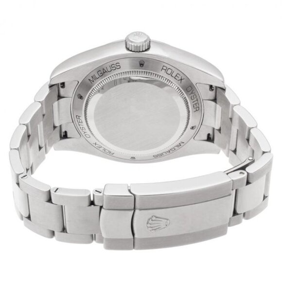 Rolex Mens 40mm Milgauss 116400 Oyster Black steel